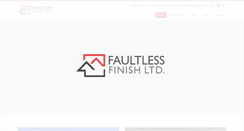 Desktop Screenshot of faultlessfinish.com